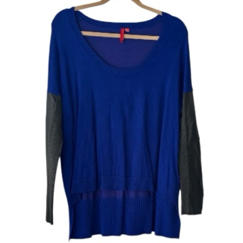 5/48 Royal Blue Sweater with Red Brand Tag